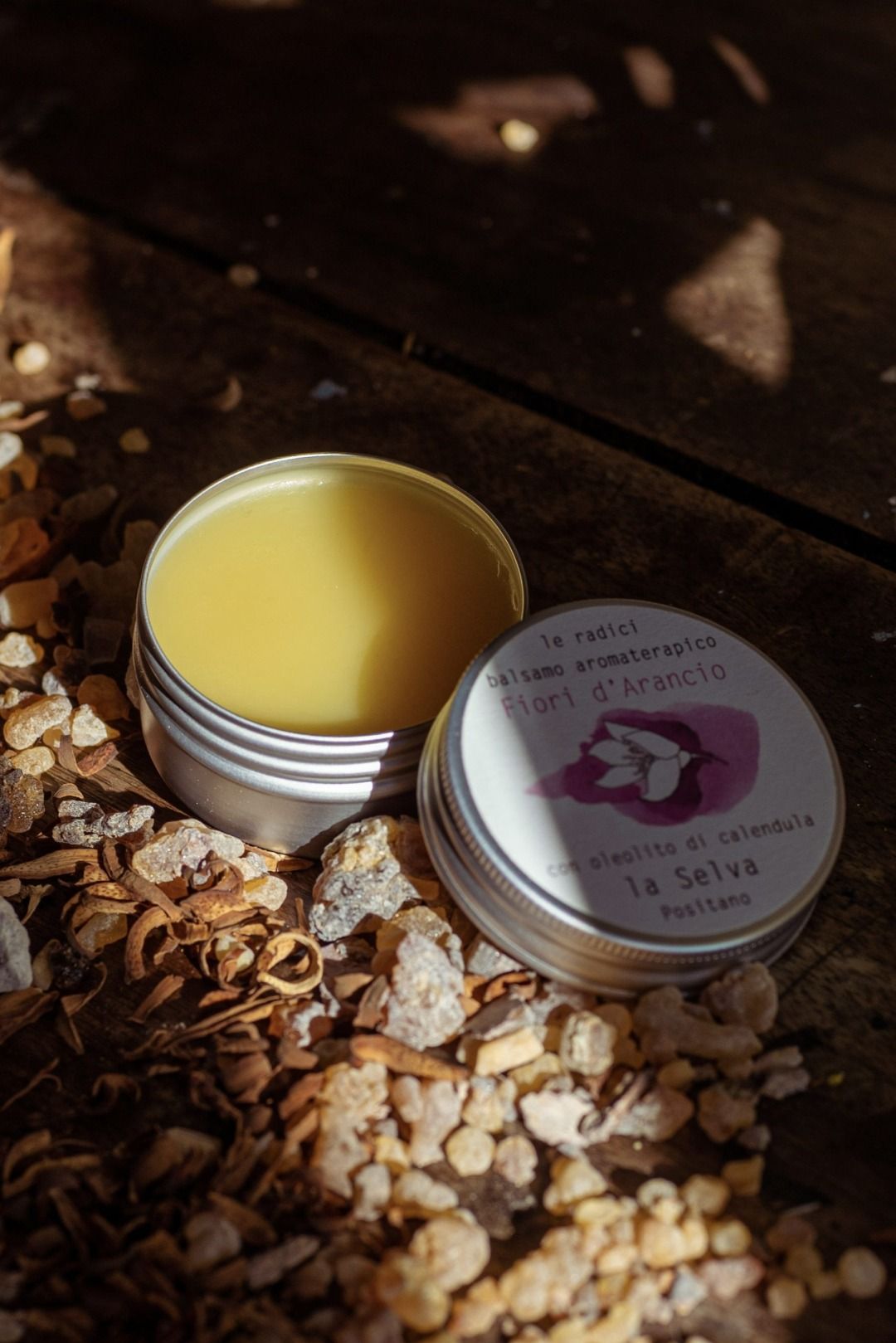 BALSAMO VISO FIORI ARANCIO