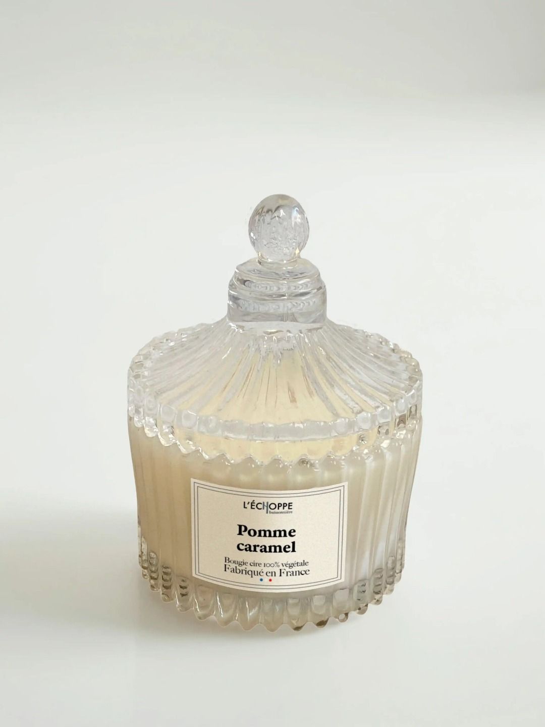 MELA CARAMELLATA pomme caramel CANDELA PICCOLA