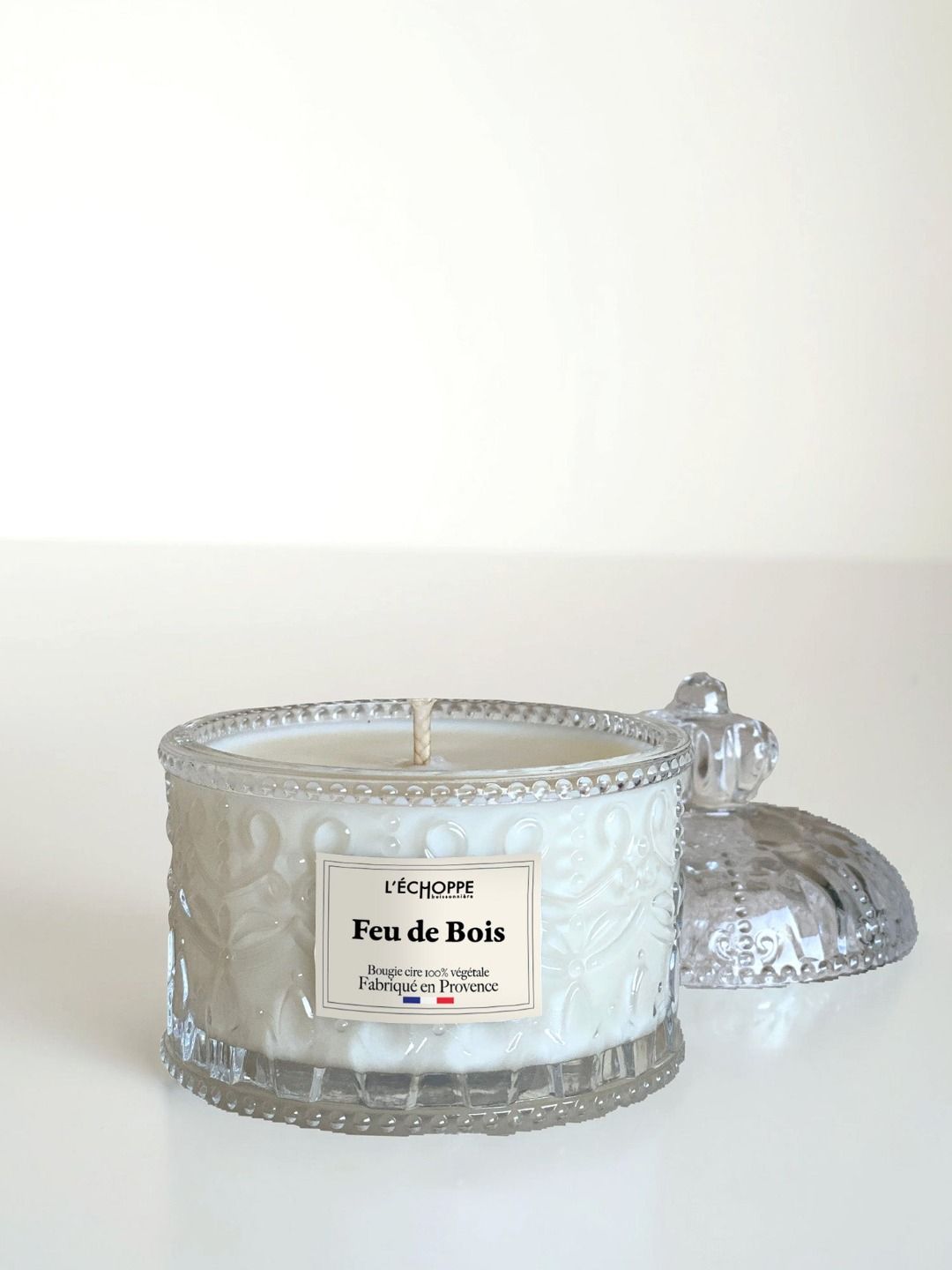 LEGNA BRUCIATA feu de bois CANDELA GRANDE